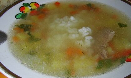 Zupa ryżowa