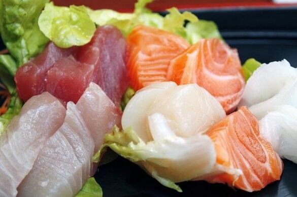 mięso i ryby do diety japońskiej